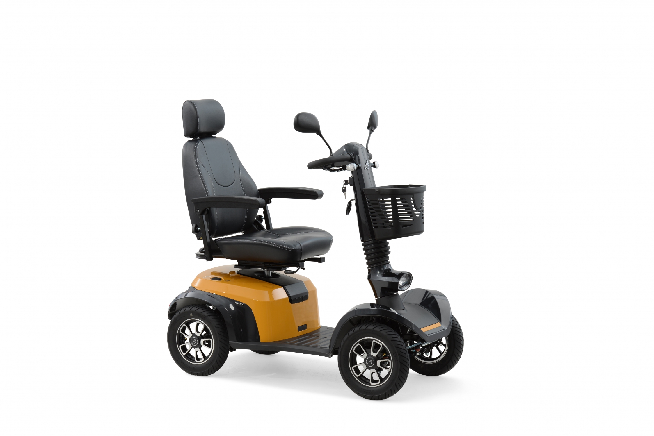 Presto yellow front view