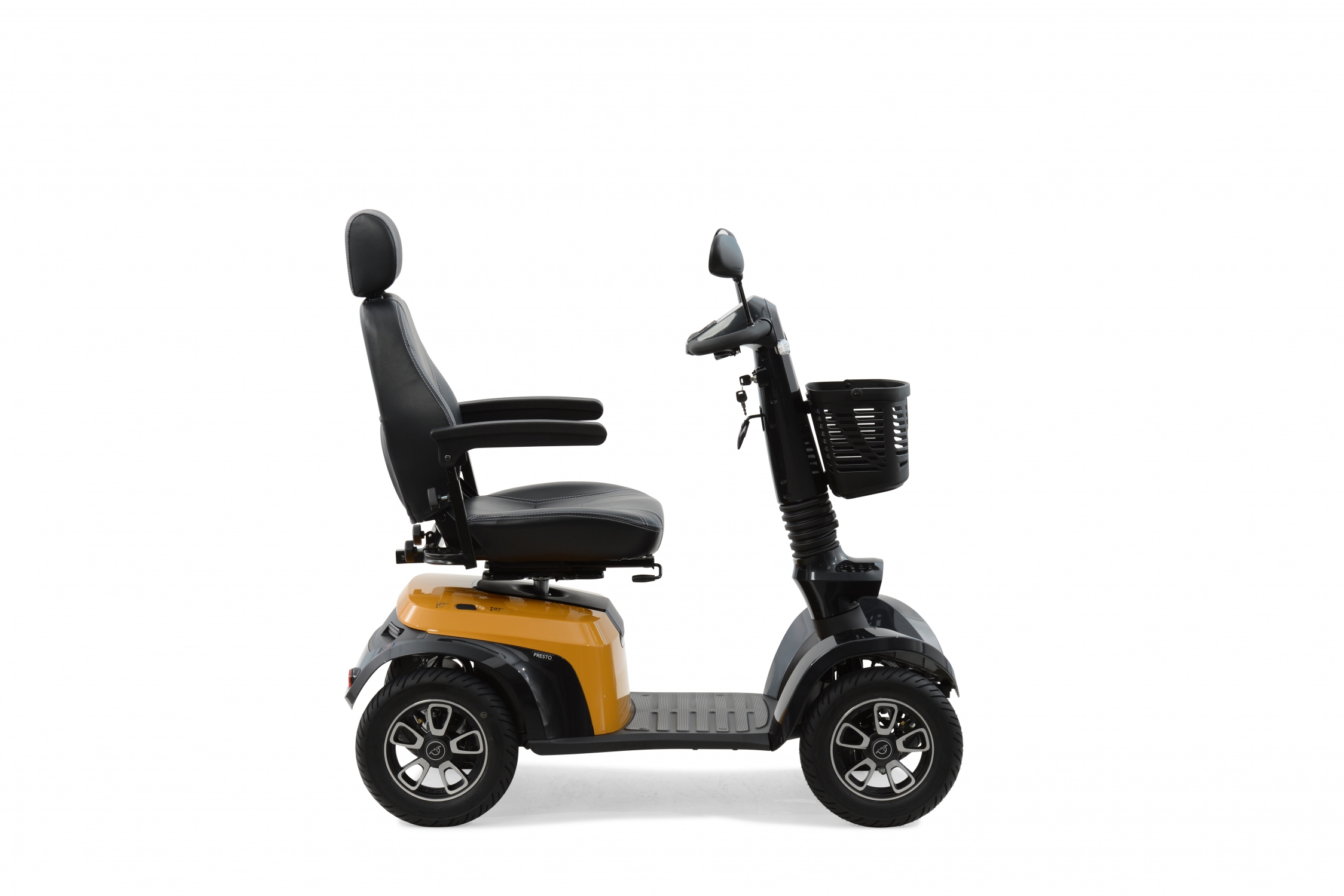 Presto yellow side view