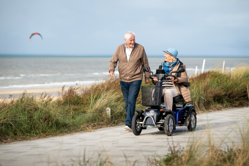 Nieuw: Solo RX, de eerste scootmobiel met geïntegreerde actieve rem