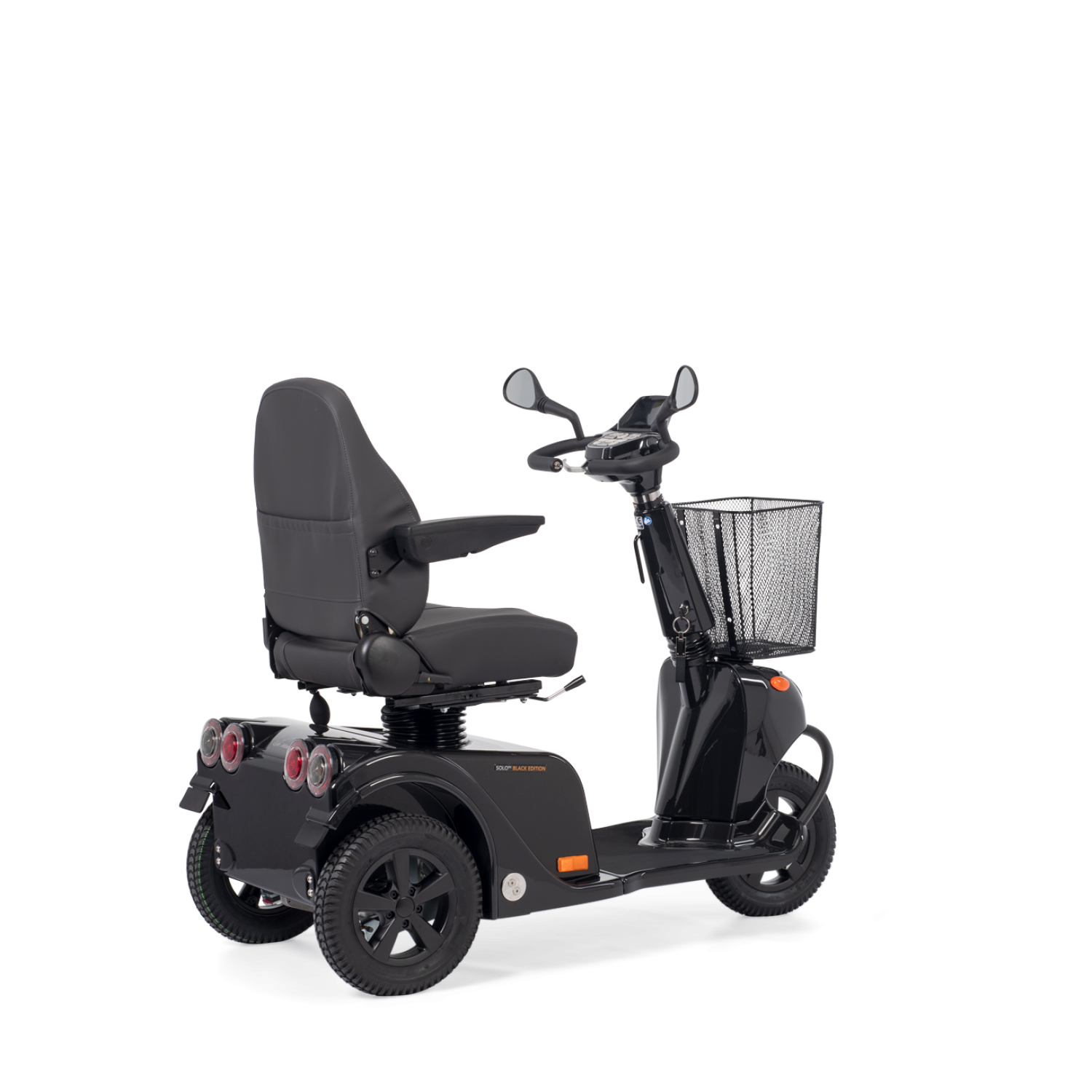 Solo RX 3 Black Edition achteraanzicht schuin