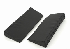 Long lateral support cushion