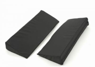 Long lateral support cushion